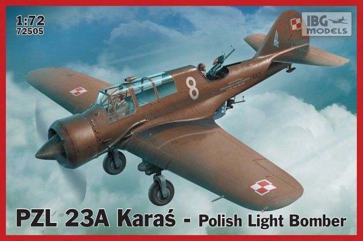 1:72 PZL 23A Karaś Polish Light Bomber