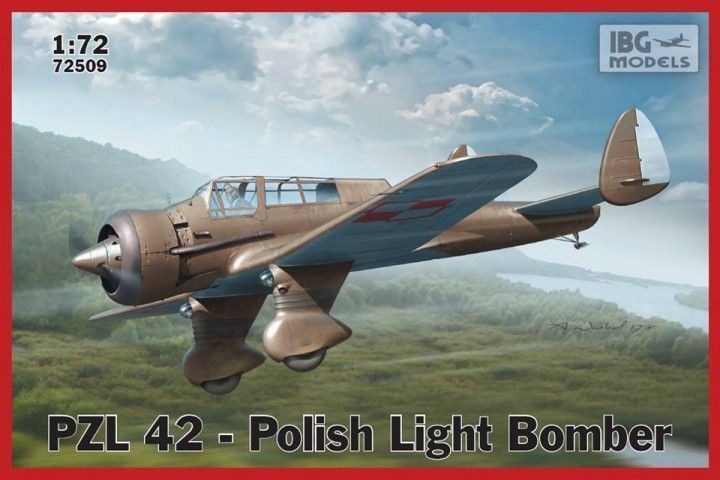 1:72 PZL 42 Polish Light Bomber