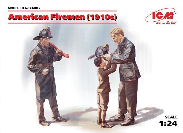 1:24 American Firemen (1910s) (3 figures)