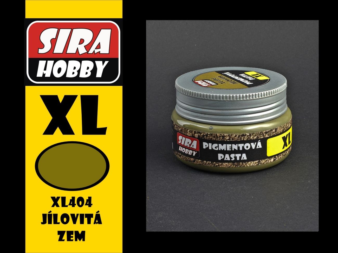 XL Pigmentová pasta Jílovitá zem