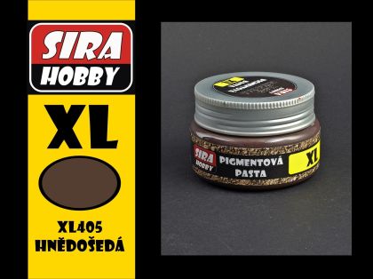 XL Pigmentová pasta Hnědošedá