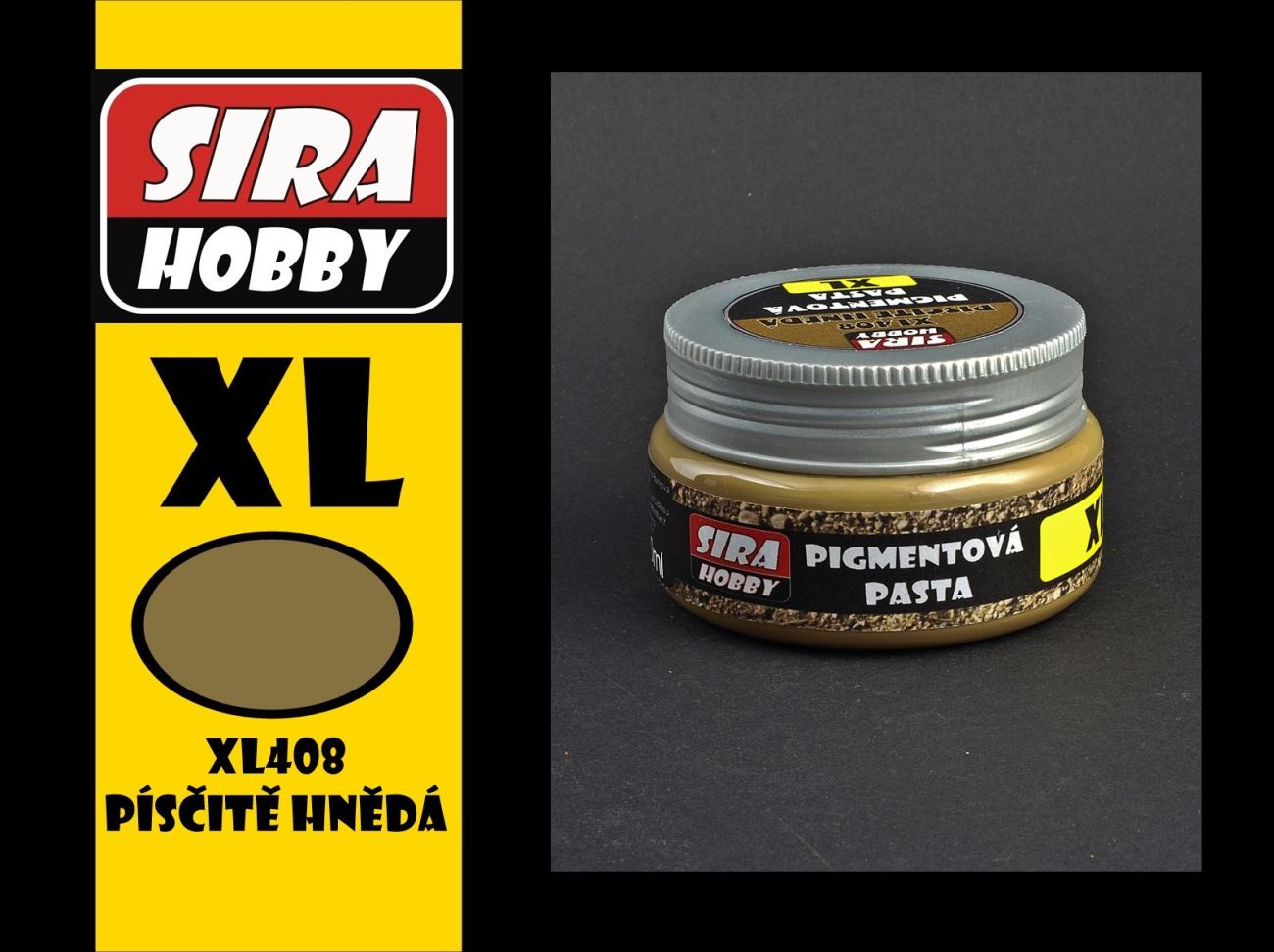 XL Pigmentová pasta Písčitě hnědá