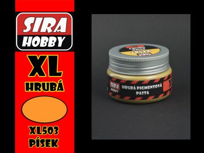 XL Hrubá pigmentová pasta Písek
