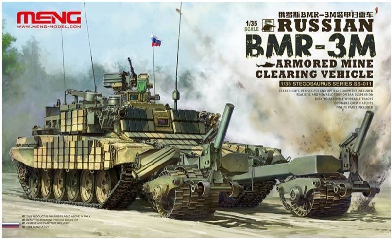 1:35 Russian BMR-3M Armored Mine Clearing Vehicle