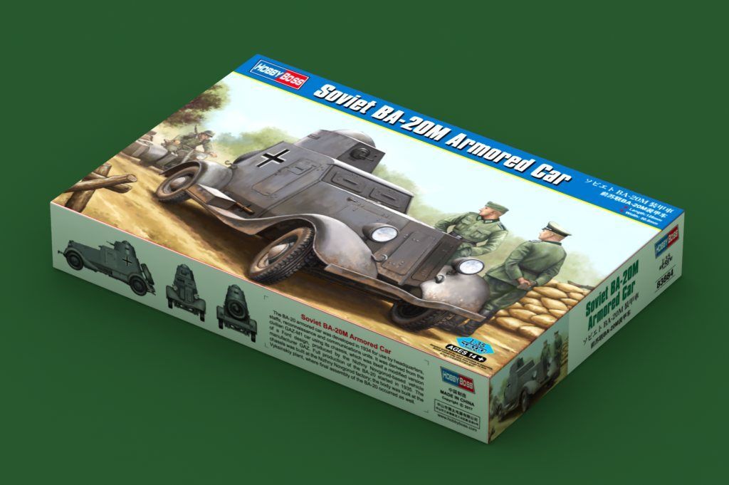 1:35 Soviet BA-20M Armored Car