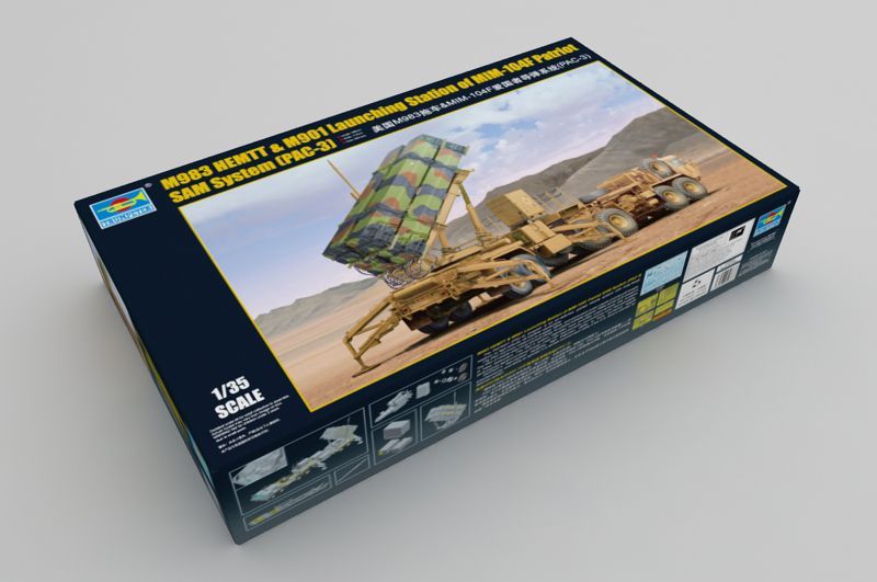 1:35 Combo M983 HEMTT & M901 Launching Station of MIM-104F Patriot SAM System (PAC-3)
