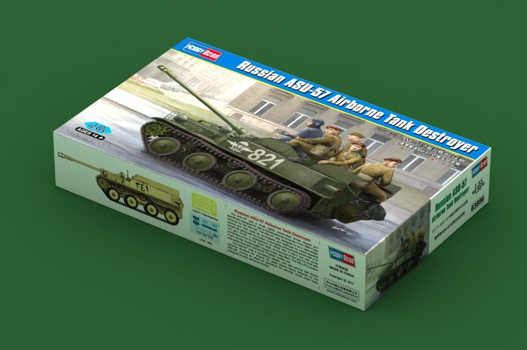 1:35 Russian ASU 57 Airborne Tank Destroyer
