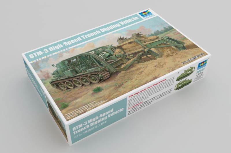 1:35 BTM-3 Trench-digging machine