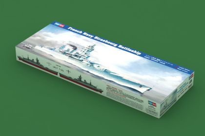 1:350 French Navy Strasbourg Battleship