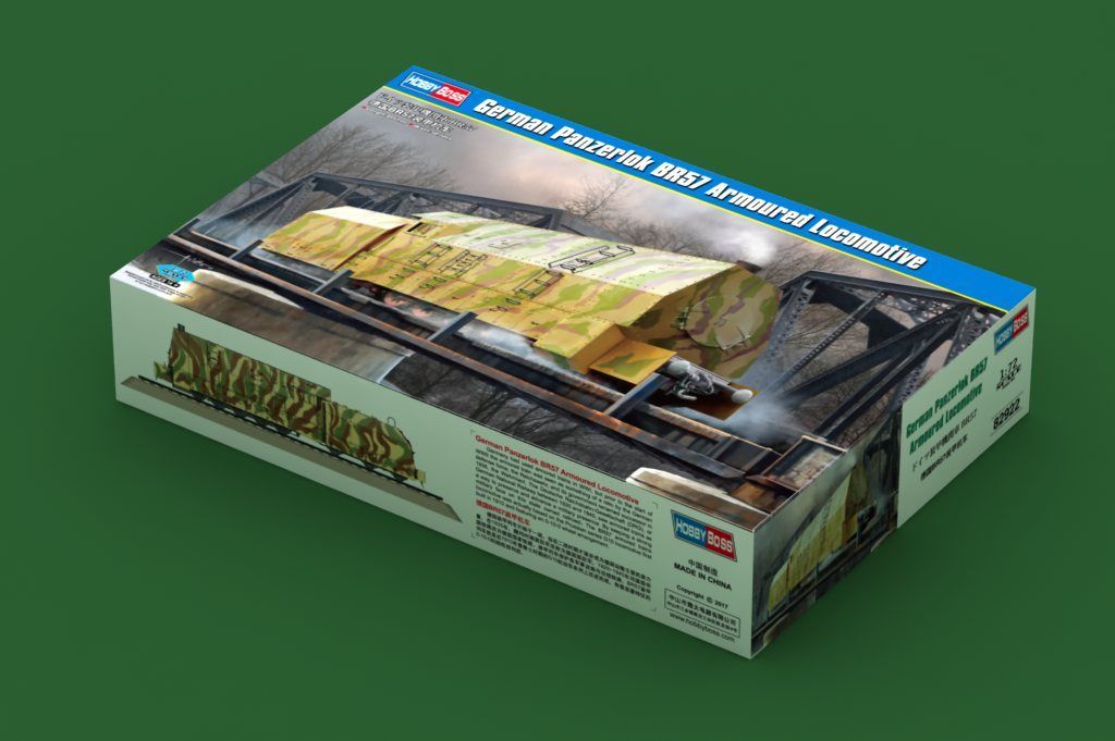 1:72 German Panzerlok BR57 Armoured Locomotive