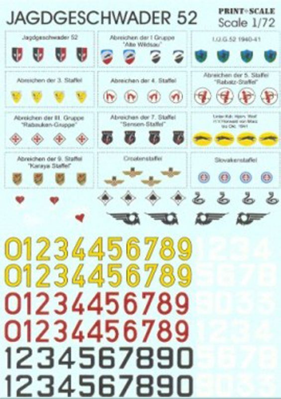 1:72 Jagdgeschwader 52