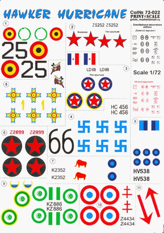 1:72 Hawker Hurricane