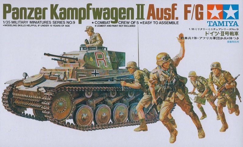 1:35 GERMAN PZKPFW II AUSF AFRC /4 TPS