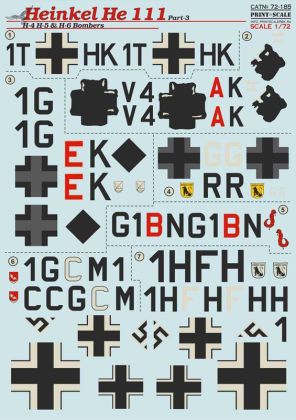 1:72 Heinkel He 111 - Part 3 (wet decals)