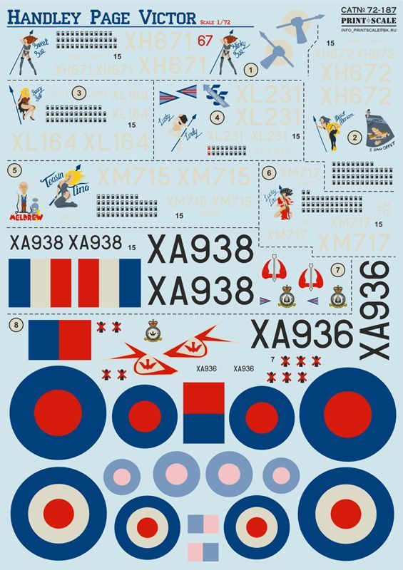 1:72 Handley Page HP.80 Victor (wet decals)