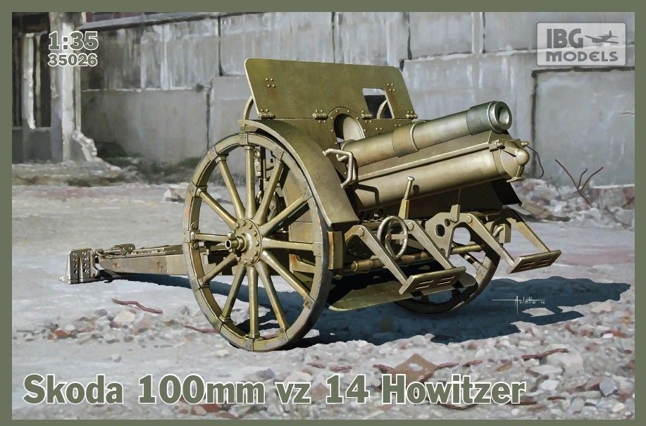 1:35 Skoda 100mm vz.14 Howitzer