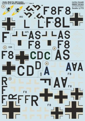 1:72 Focke-Wulf FW 200 Condor Part.4 (wet decals)
