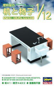 1:12 Science Room Desk & Chair