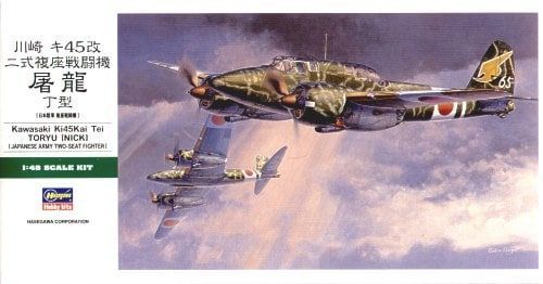 1:48 Kawasaki Ki45Kai Tei Toryu (Nick) Japanese Army Two-Seat Fighter