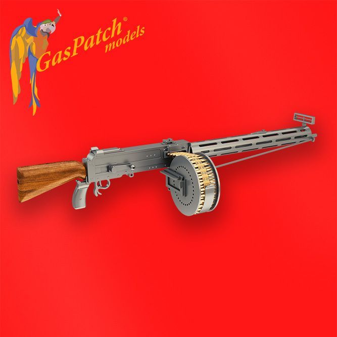 1:32 WWI German Parabellum MG14 Machine Guns (2pcs, Resin