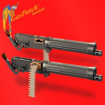 1:48 WWI Vickers British Hyland Type B Standard & Reversed Ammo Feed (2pcs, Resin)