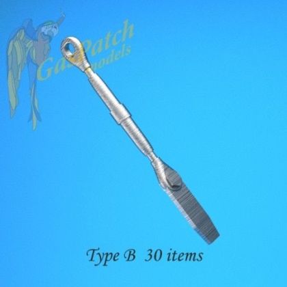 1:32 Type B Metal Turnbuckles (30 items)