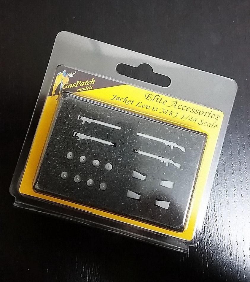 1:48 WWI Bundle Jacket Lewis Mk.I Machine Guns (4pcs, Resin)