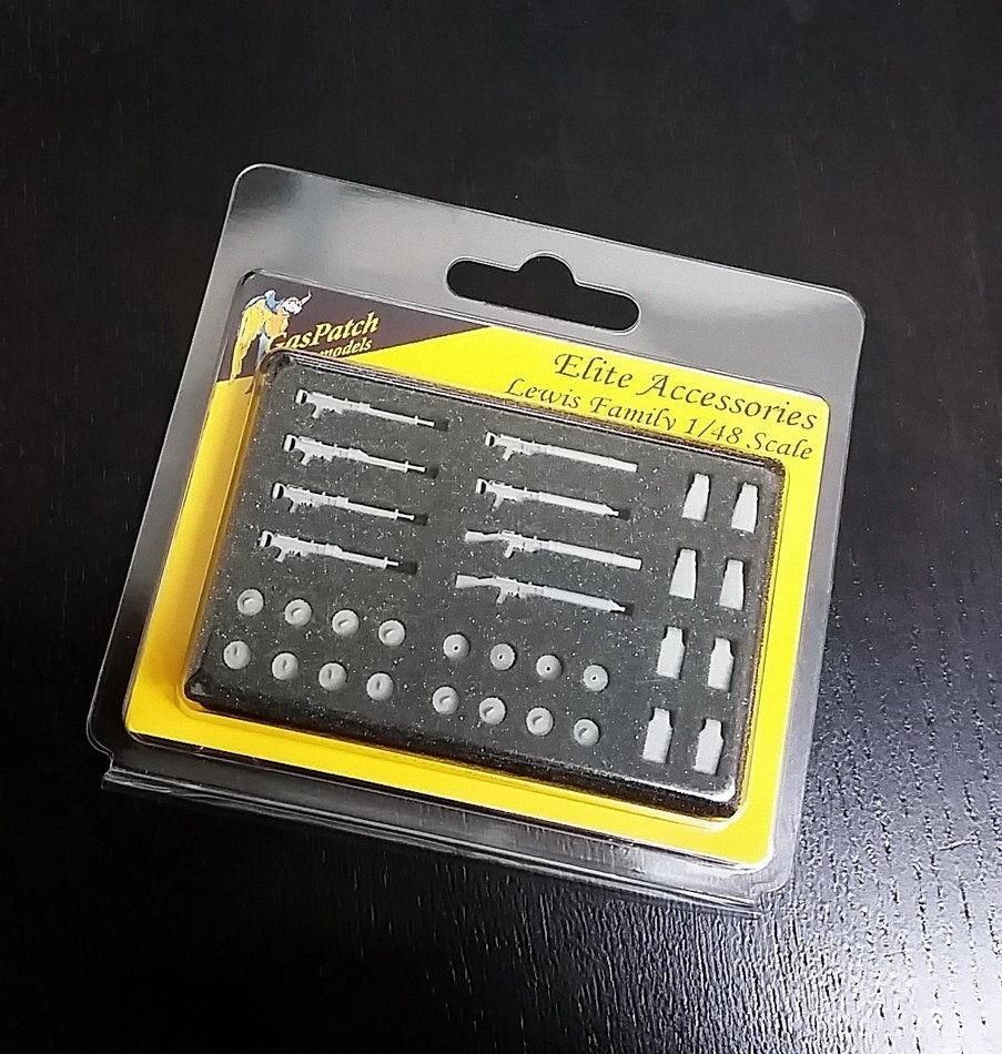 1:48 WWI Bundle Lewis Family Machine Guns (8pcs, Resin)