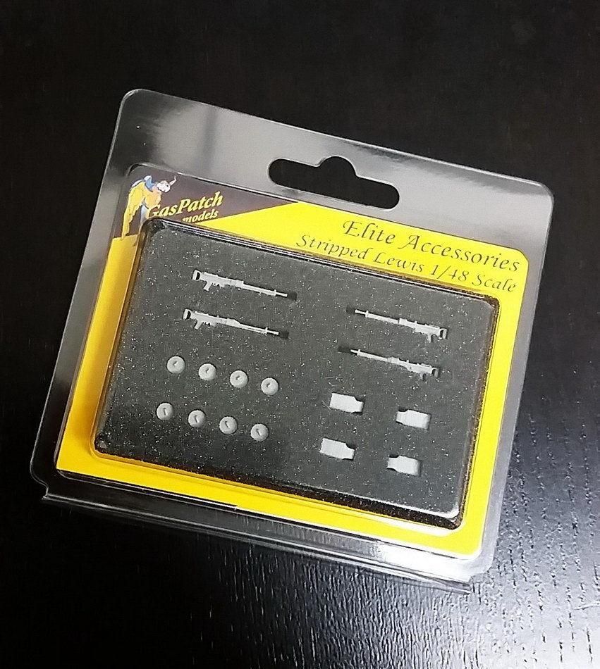 1:48 WWI Bundle Stripped Lewis Mk.I Machine Guns (4pcs, Resin)