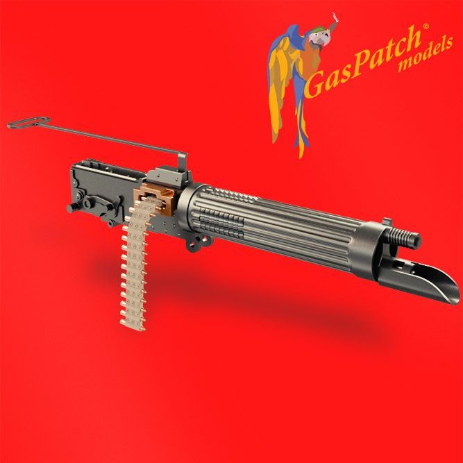 1:32 WWI Vickers French Extended Loading Handle Machine Guns (2pcs, Resin)