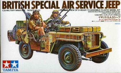 1:35 BRITISH SPECIAL AIR SERVICE JEEP