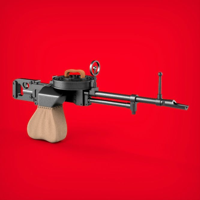 1:32 WWI Vickers K Machine Guns (2pcs, Resin)