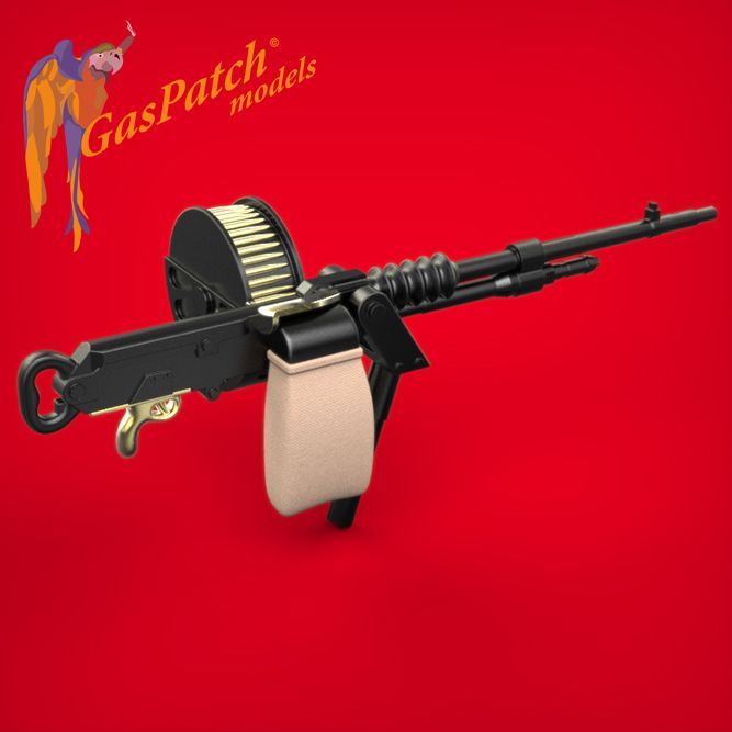 1:48 French heavy machine gun rarely used due to high weight ( 1 MG )