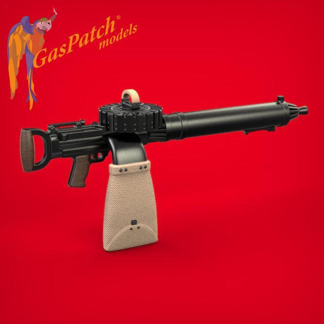 1:32 WWI Lewis Mk.I Early Aviation Stripped Front Machine Guns (2pcs, Resin)