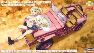 1:24 Wild Egg Girls 1/4 ton 4x4 Utility Truck