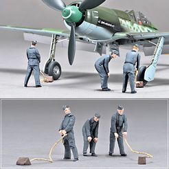 1:48 Ta 152 H-1 Ground Crew Set