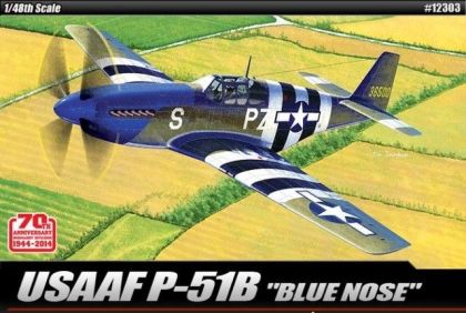 1:48 USAAF P-51B Blue Nose