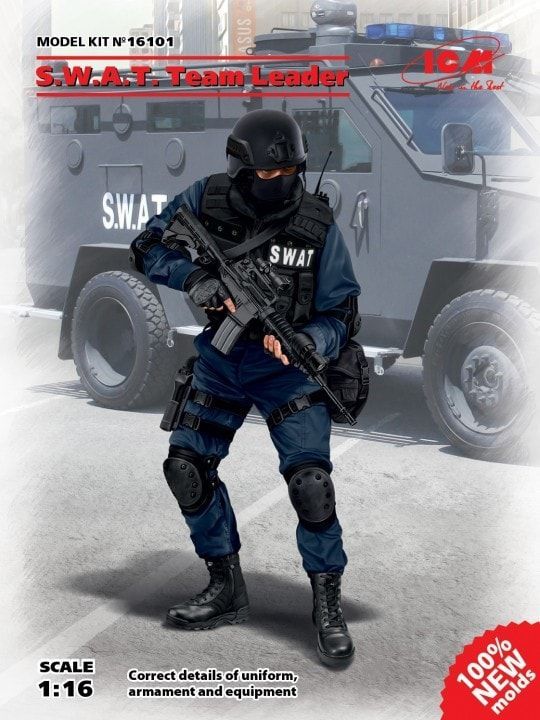 1:16 S.W.A.T. Team Leader