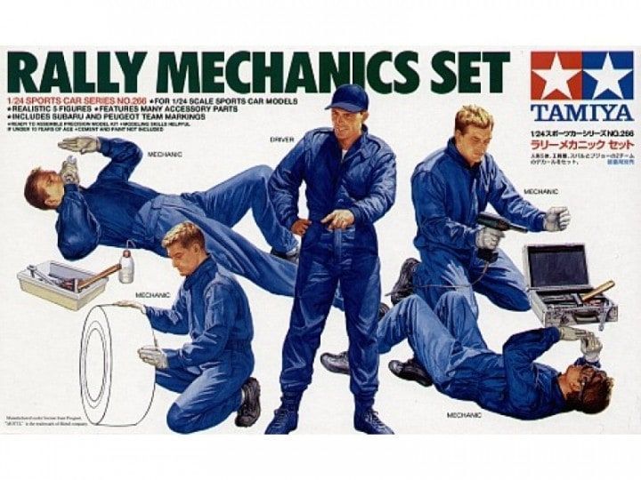 1:24 Rally Mechanics Set