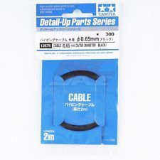 1:6 - 1:24 0,65mm Gummikabel 2m