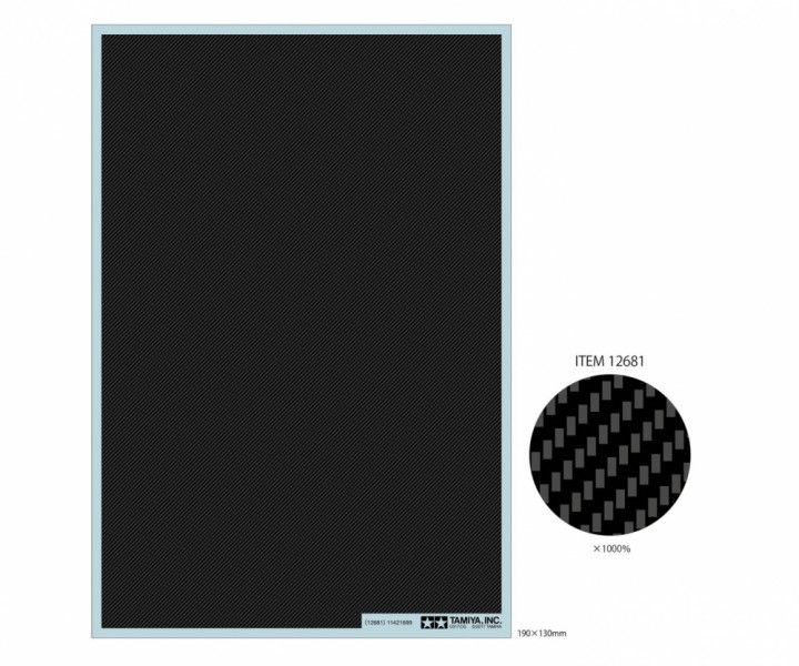 1:6 - 1:24 Carbon Dekor Decal (Struktur/Fein)