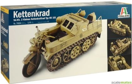 1:9 	Kettenkrad Sd.Kfz. 2 Kleines Kettenkraftrad Typ HK 101