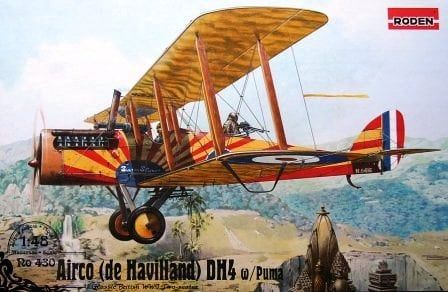 1:48 Airco (de Havilland) D.H.4 w/Puma