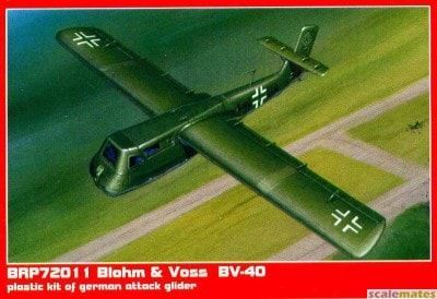1:72 Blohm & Voss BV 40 German glider fighter
