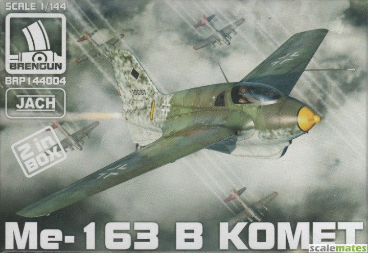 1:144 Messerschmitt Me-163B Komet two kits in box