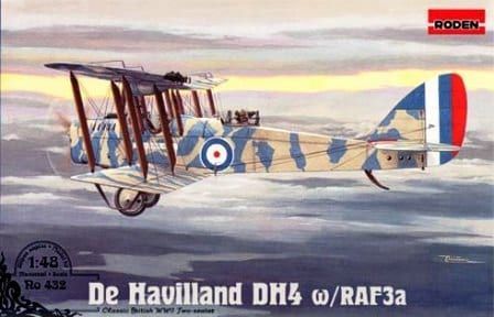 1:48 de Havilland DH4 w/RAF3a engine (early)
