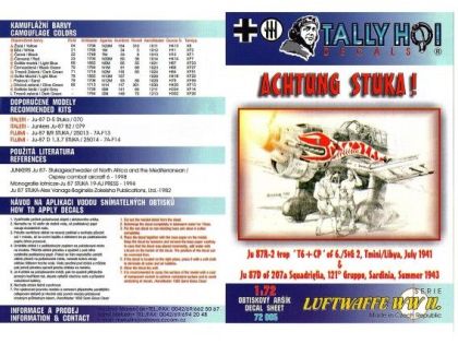 1:72 JU-87 ACHTUNG STUKA!