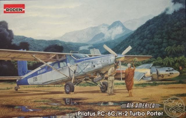 1:48 Pilatus PC-6/H2 Turbo Porter “AIR AMERICA”