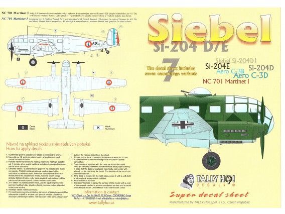 1:48 SIEBEL SI-204 D