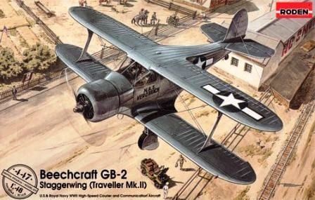 1:48 Beechcraft GB-2 Staggerwing (Traveller Mk.II)